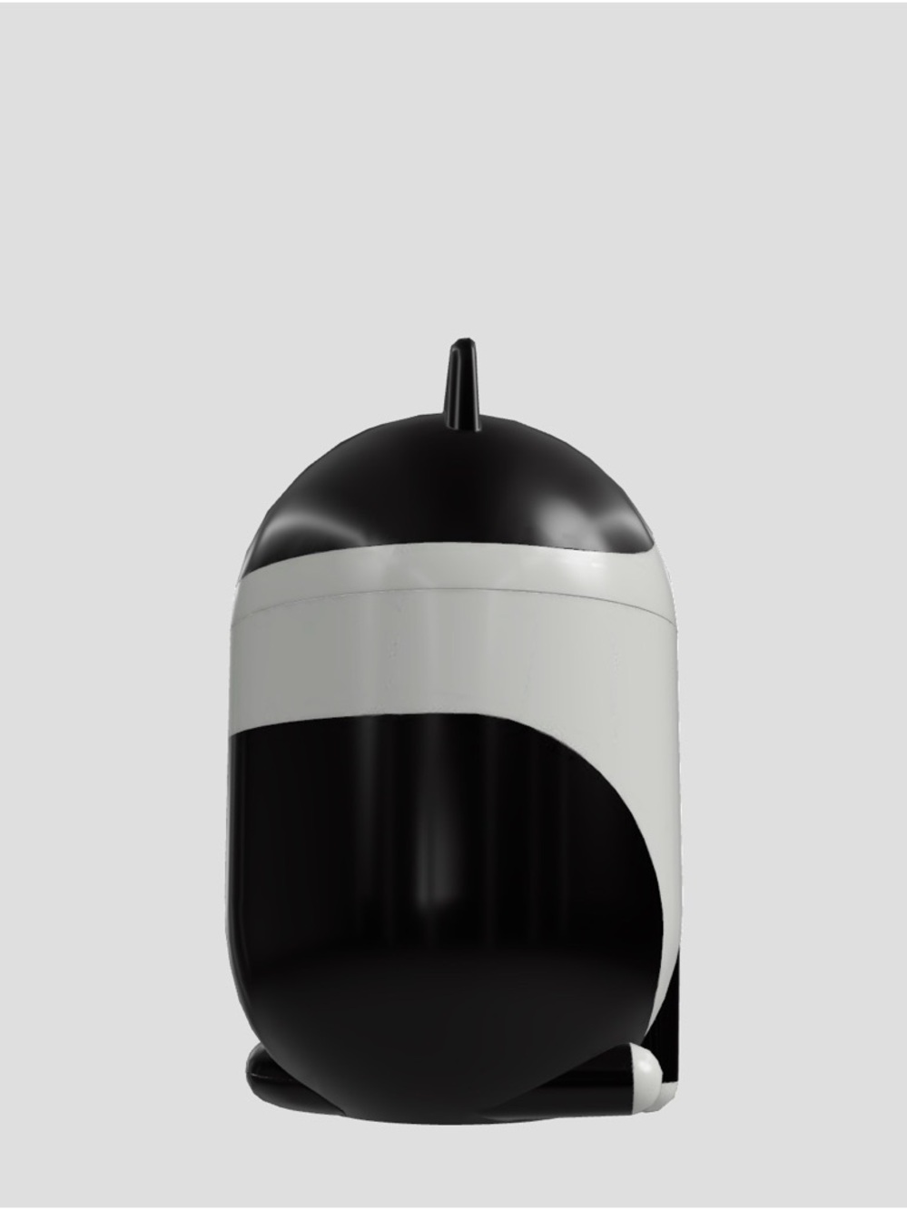 IKEA Grejsimojs black & white tuxedo CAT with lid storage adorable decoration - Picture 7 of 13